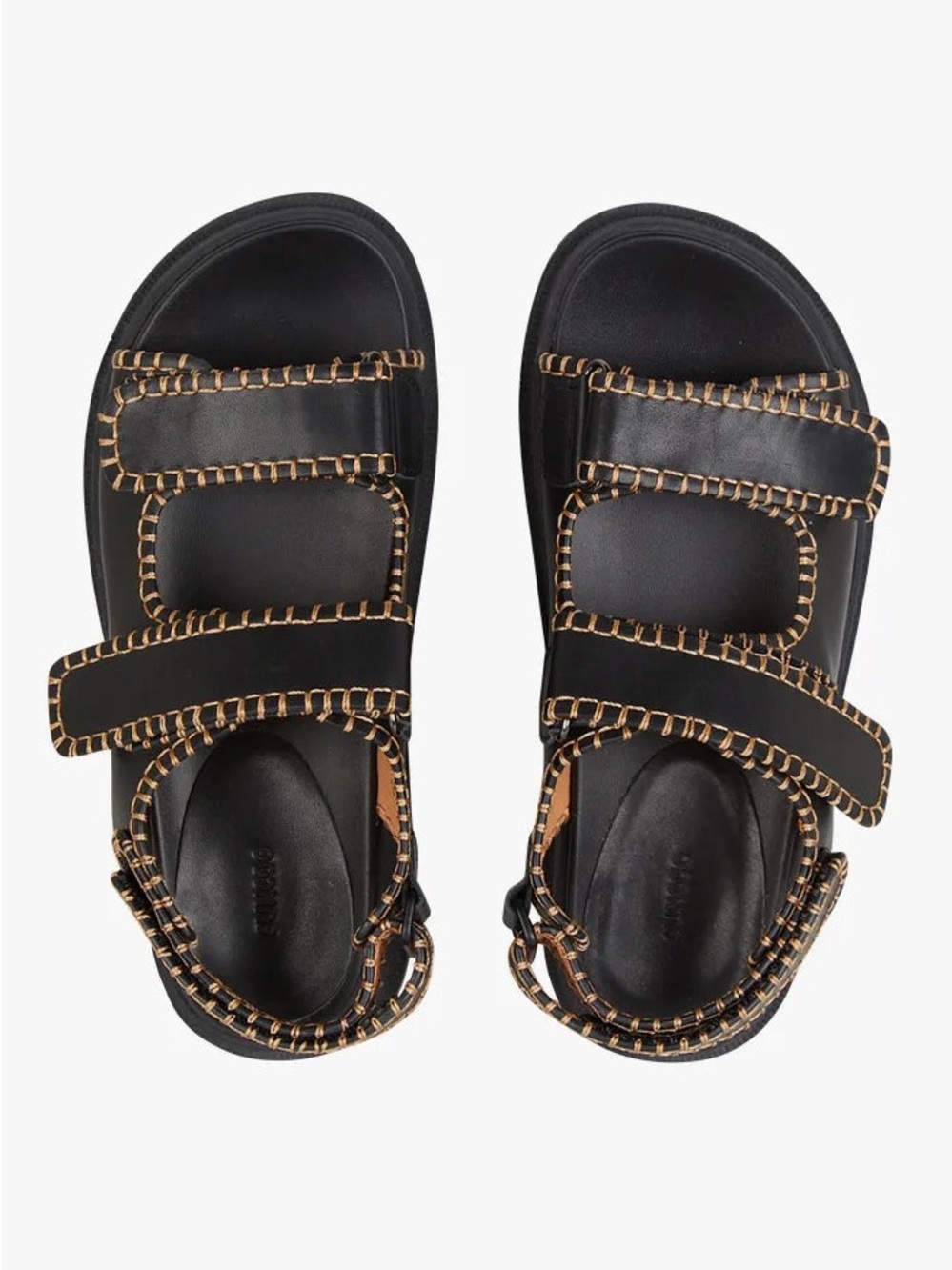 Suncoo Leather Sandals